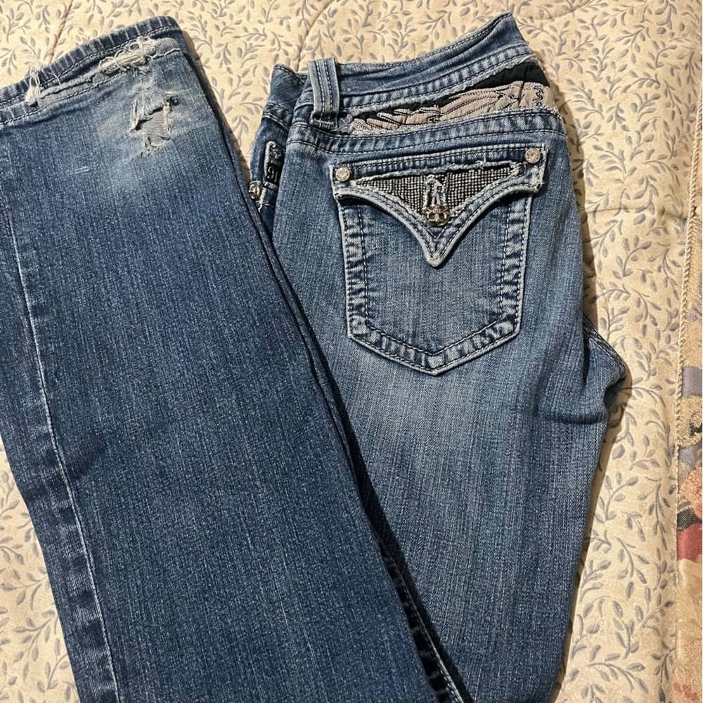 Womens miss me bootcut jeans